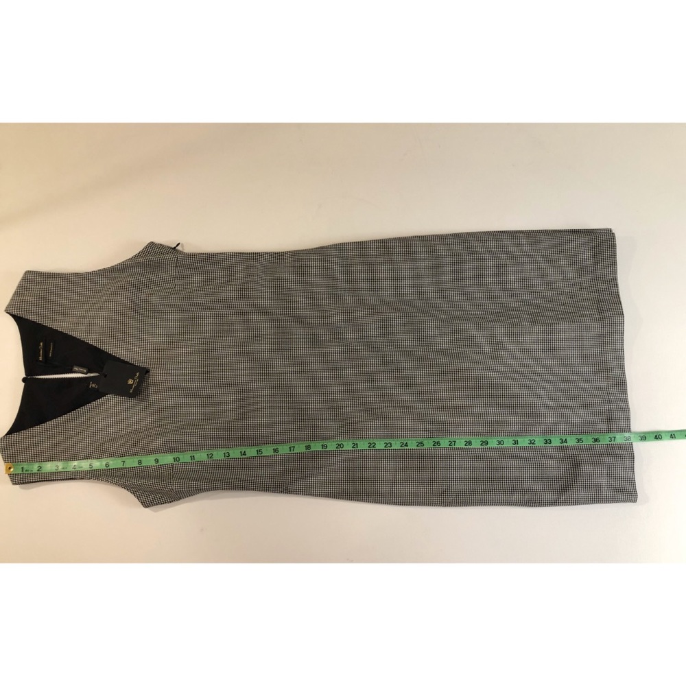 Massimo Dutti Sleeveless Belted houndstoot… - Picture 9 of 16